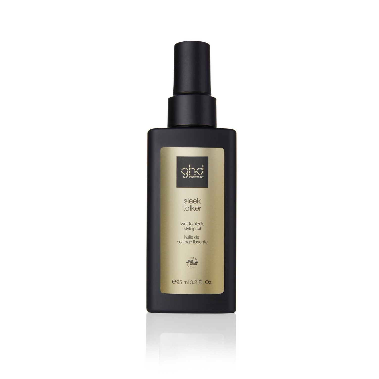 ghd sleek talker · wet to sleek styling oil 95ml