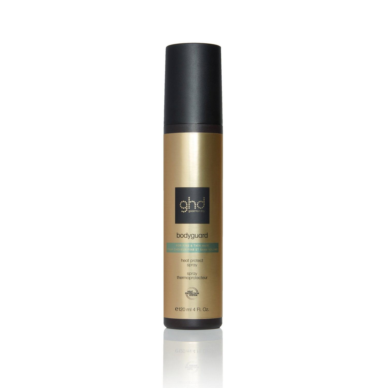 ghd bodyguard fine | thin · heat protect spray 120ml