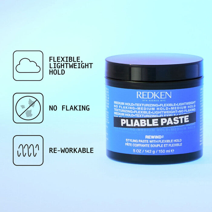 Redken Pliable paste 06 – view 2 | UKIYO Salon Wanaka